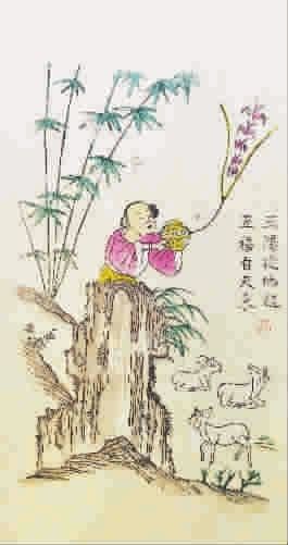 民俗年画也时尚