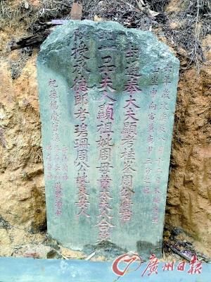 犀牛岭上近半古墓曾被盗 随处可见墓地麻石
