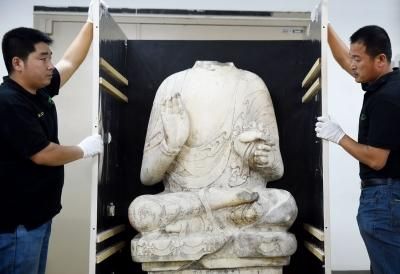 星云大师无偿捐佛首:千年佛像将身首合璧(图)