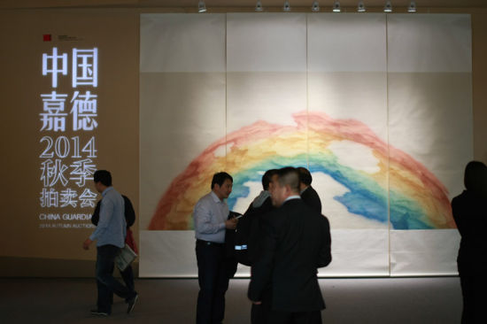 中国嘉德2014秋季拍卖会预展开启大幕