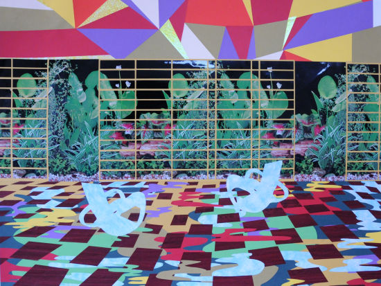 ңAdeline parrot Ʒ˼contemplations ʣƴֽ collage ݣ2015