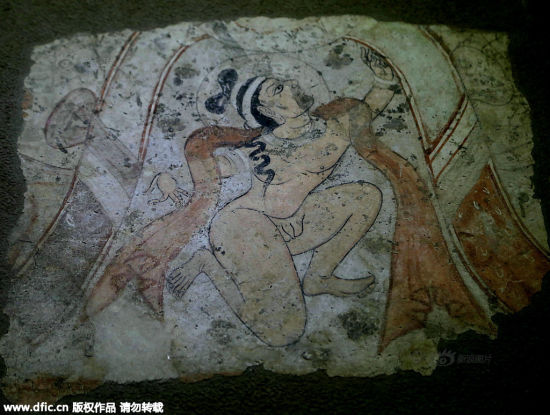千年前裸体天神亮相陕历博:让人脸红的大尺度