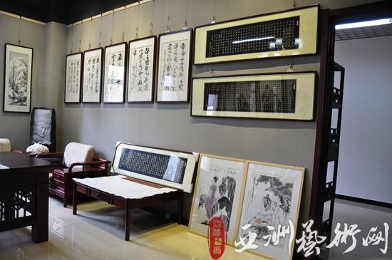 “京津墨韵”童月、张军民、郭建明、刘席伯四人书画展在津举行
