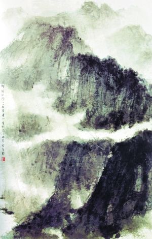 傅抱石绘画的激情勃发期